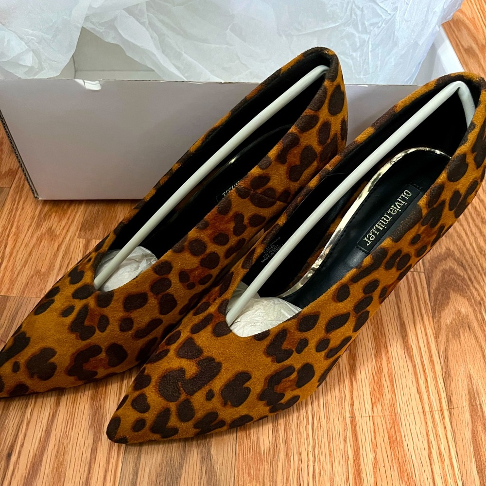 Olivia miller leopard heels